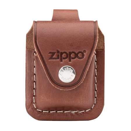 Zippo Brown Lighter Pouch with Loop LPLB
